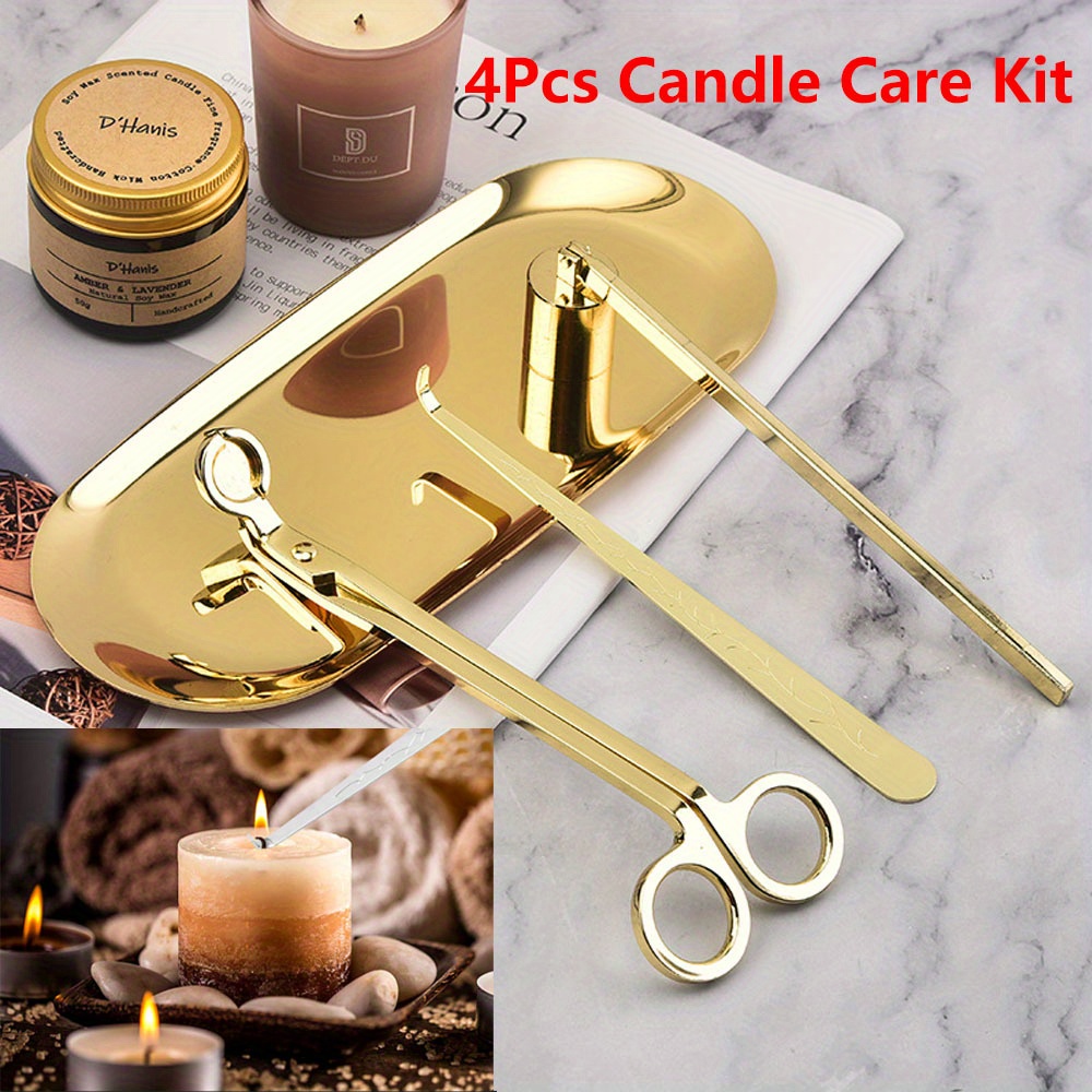 Home Decor Zen - 4 stks/set Luxe Kaars Care Kit