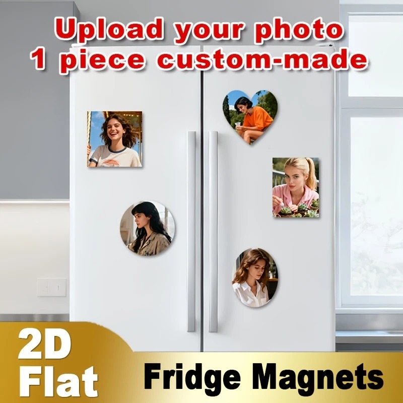 Home Decor For Wedding - Aangepaste foto koelkastmagneet 2D platte gepersonaliseerde