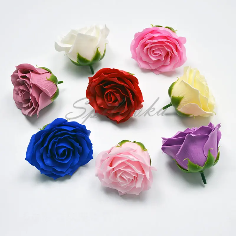 Home Decor For Wedding - Spilewka 6-laags dia7cm kwaliteit rozen bloemen