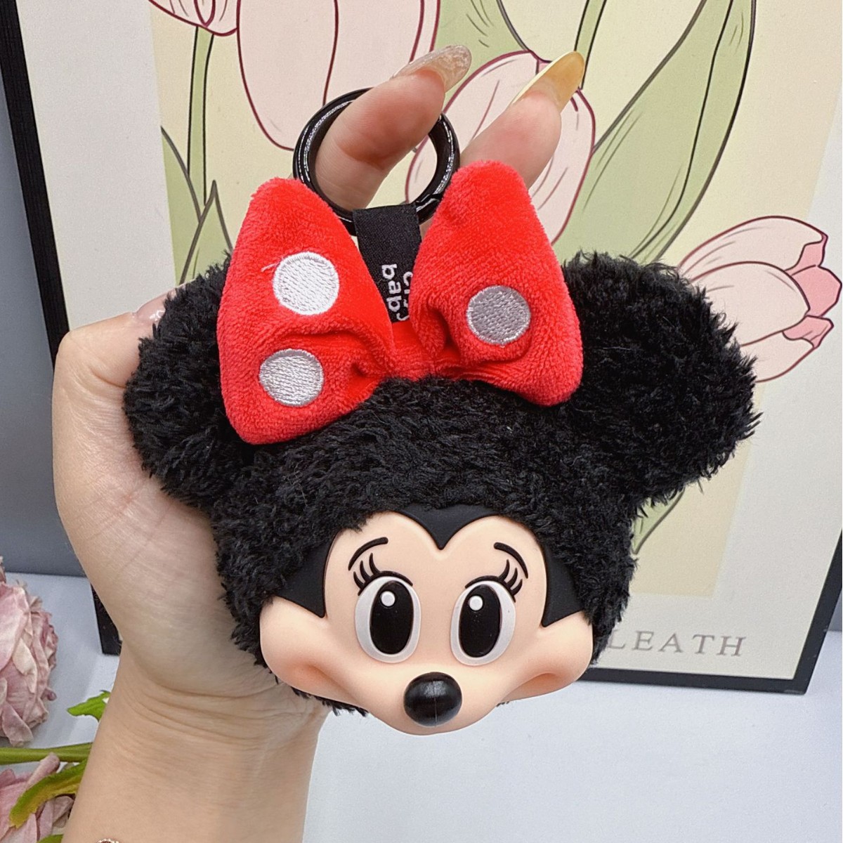 Home Decor Zen - Mickey Minnie Pluche Pop Sleutelhanger Leuke