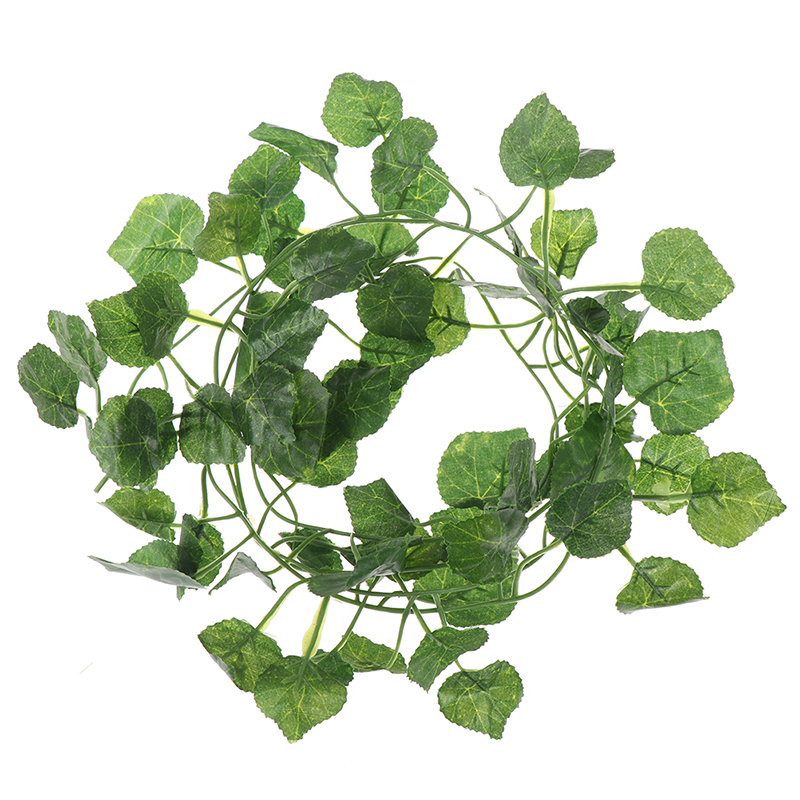 Rattan Plant Basket - 2,0 m kunstmatige wijnstok groene planten