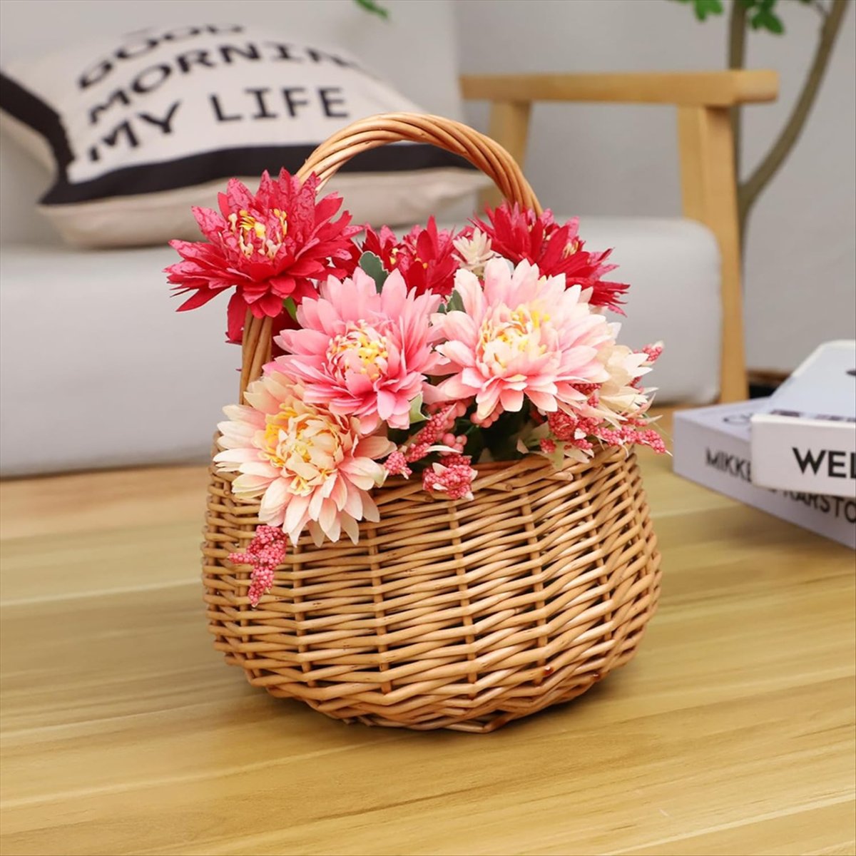 Wicker picknickmand met handva - Home Decor For Wedding recensie en prijs