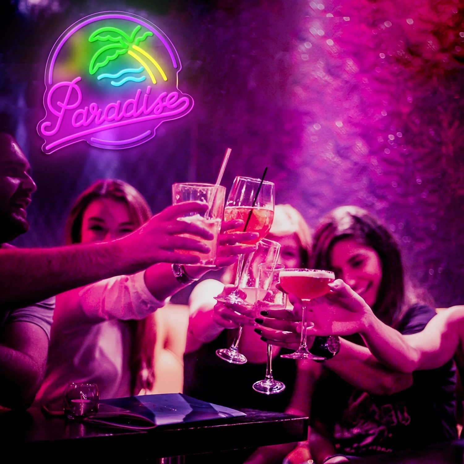 Aloha Paradise LED Neon Lichtr - Home Decor Nearby recensie en prijs