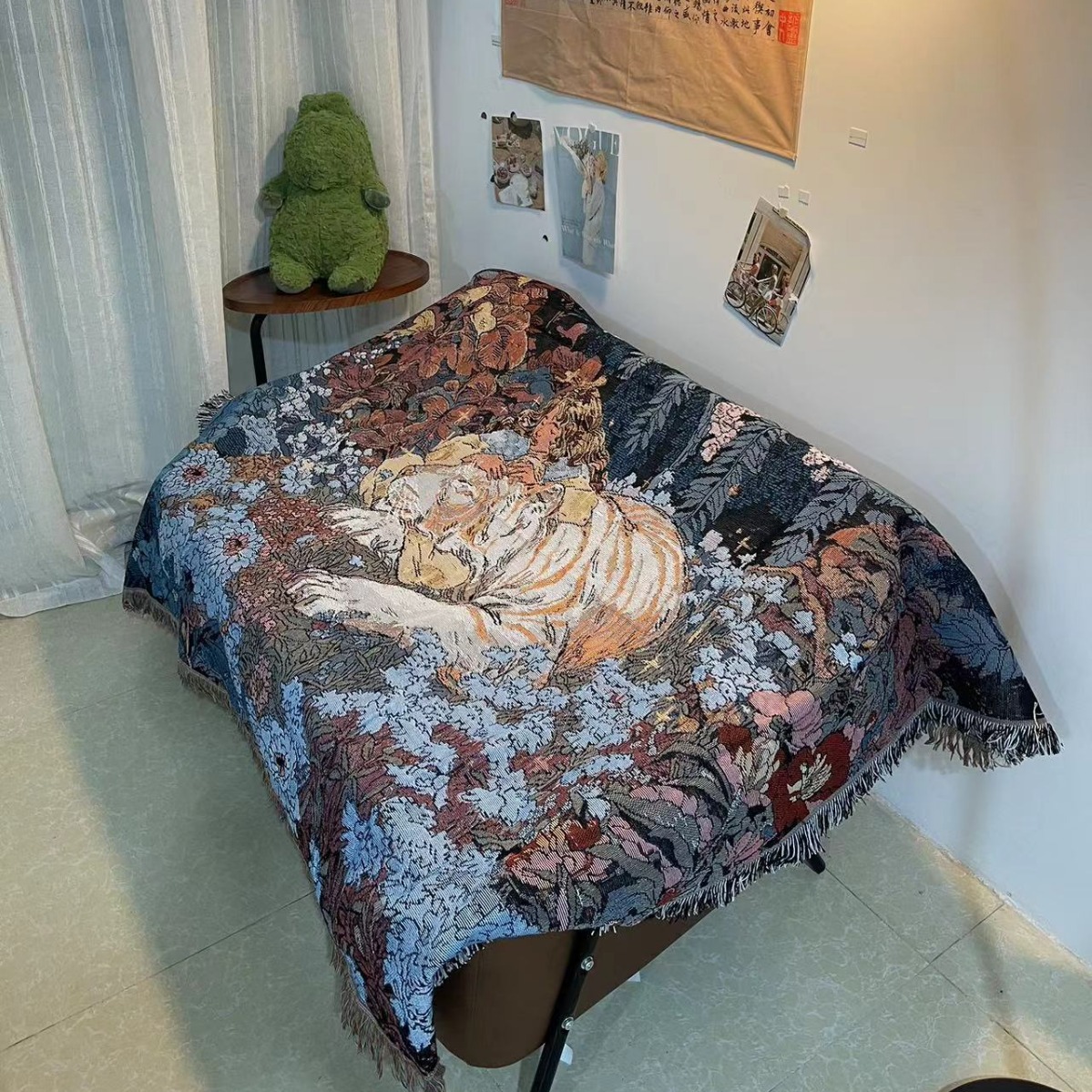 Hippie Psychedelische Tijger W - Home Decor Hippie recensie en prijs