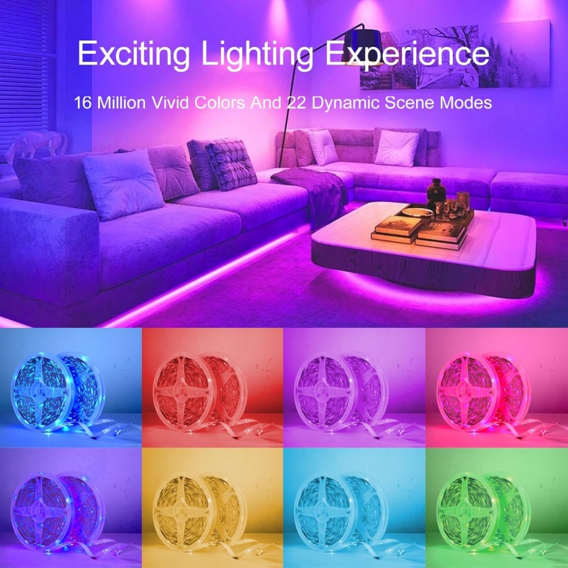 DC 5V USB LED-stripverlichting - Led Strip Lights recensie en prijs