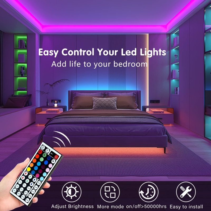 DC 5V USB LED-stripverlichting - Led Strip Lights recensie en prijs