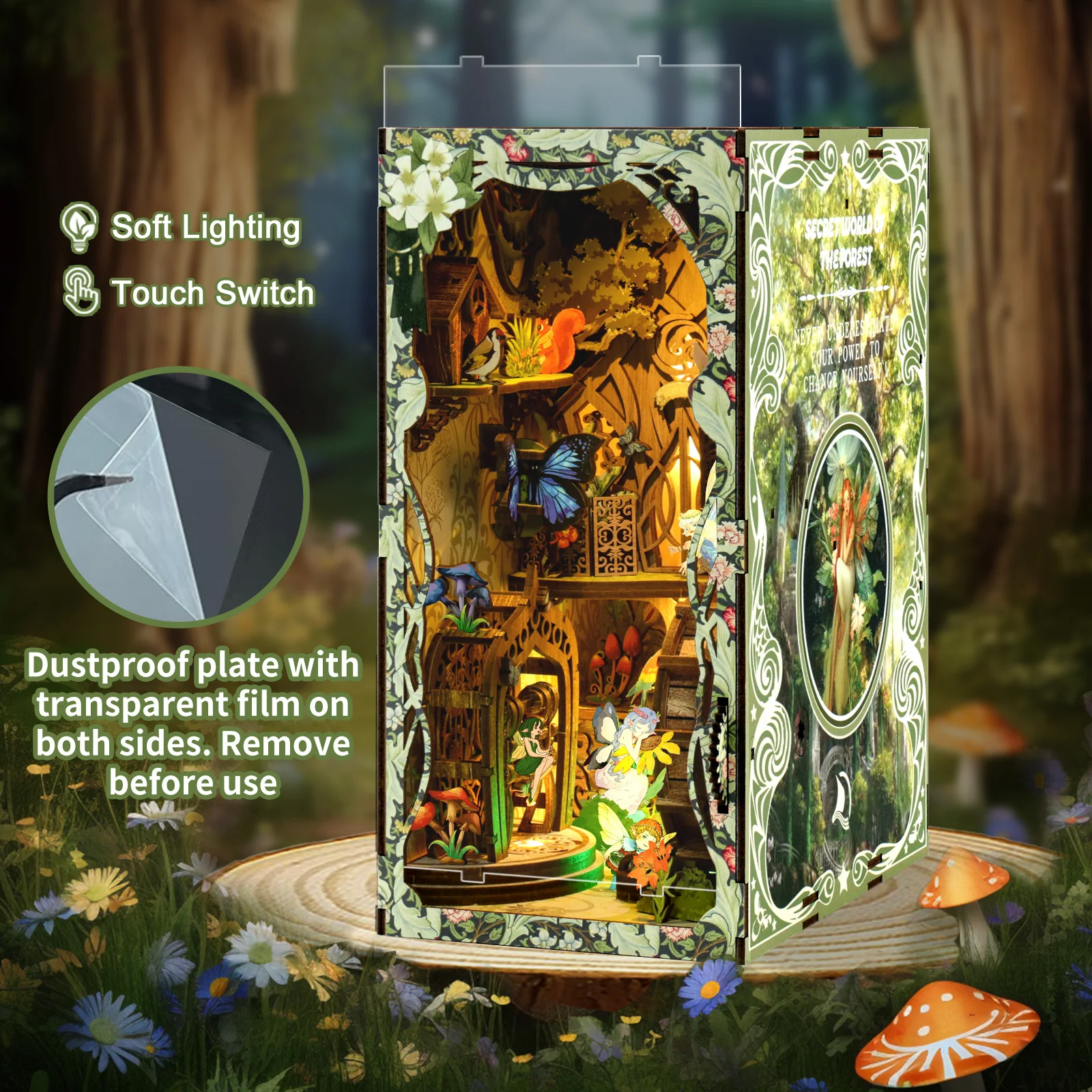 Cool DIY Book Nook Miniatuurhu - Home Decor Catalog recensie en prijs