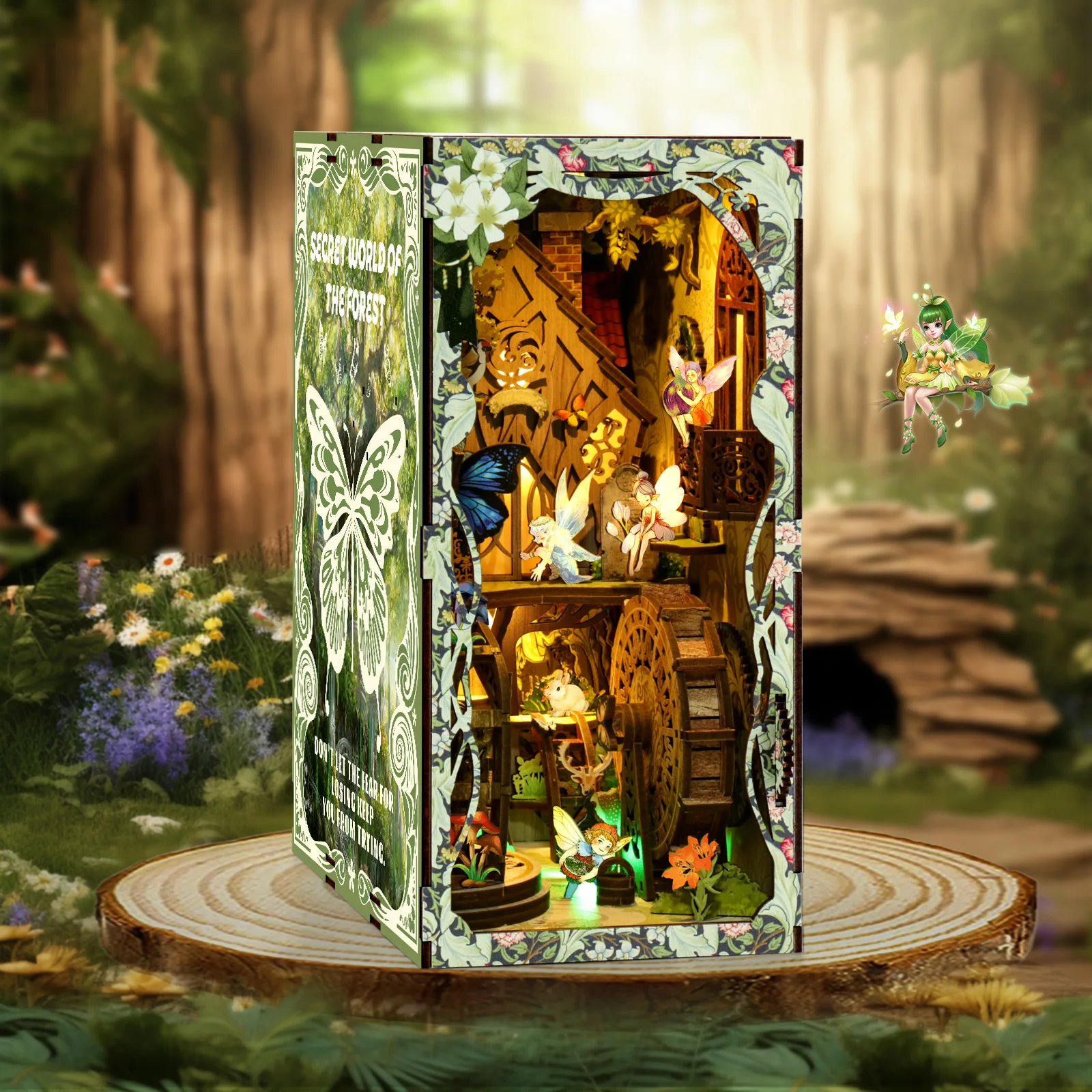 Cool DIY Book Nook Miniatuurhu - Home Decor Catalog recensie en prijs