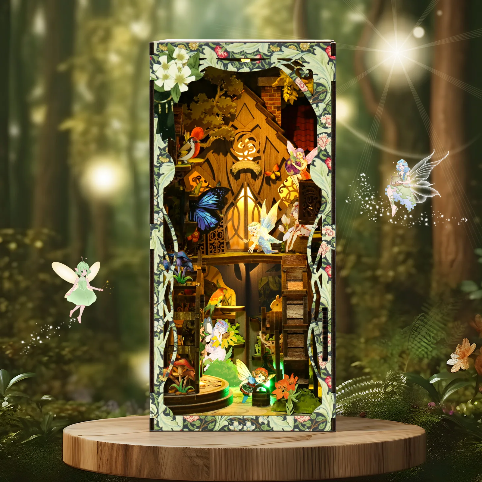 Cool DIY Book Nook Miniatuurhu - Home Decor Catalog recensie en prijs
