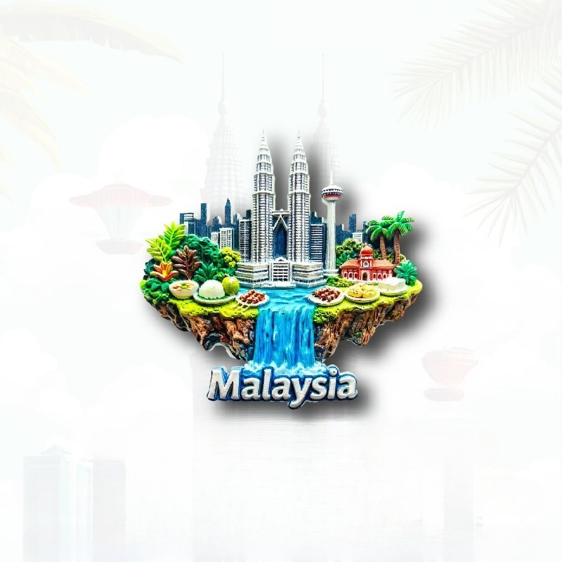 Kuala Lumpur koelkastmagneet - - Home Decor Malaysia recensie en prijs