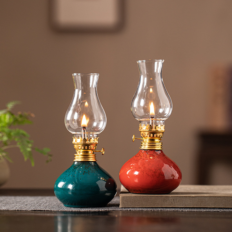 Vintage keramische lotus oliel - Home Decor Zen recensie en prijs