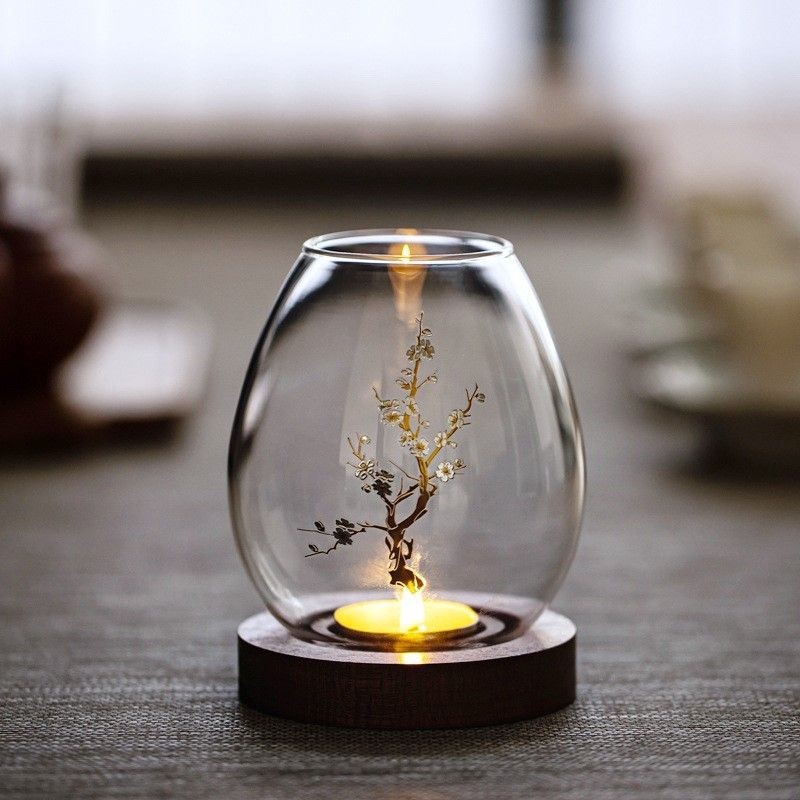 Chinese stijl transparant glaz - Home Decor Zen recensie en prijs