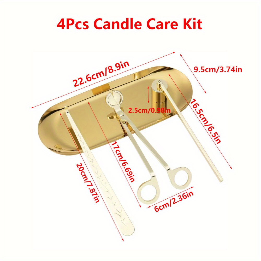 4 stks/set Luxe Kaars Care Kit - Home Decor Zen recensie en prijs