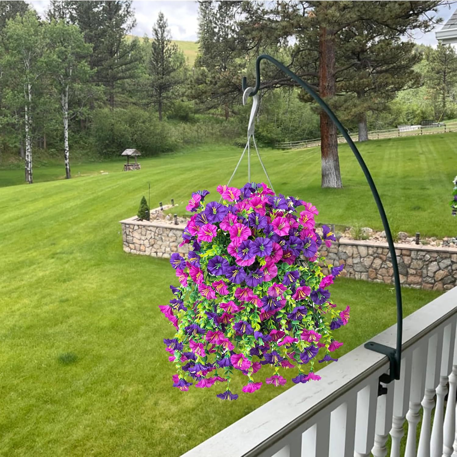 1 stks Kunstmatige Morning Glo - Rattan Plant Basket recensie en prijs