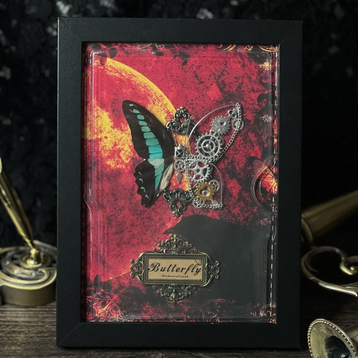 Steampunk vlinderframe DIY-kit - Home Decor Mirror recensie en prijs