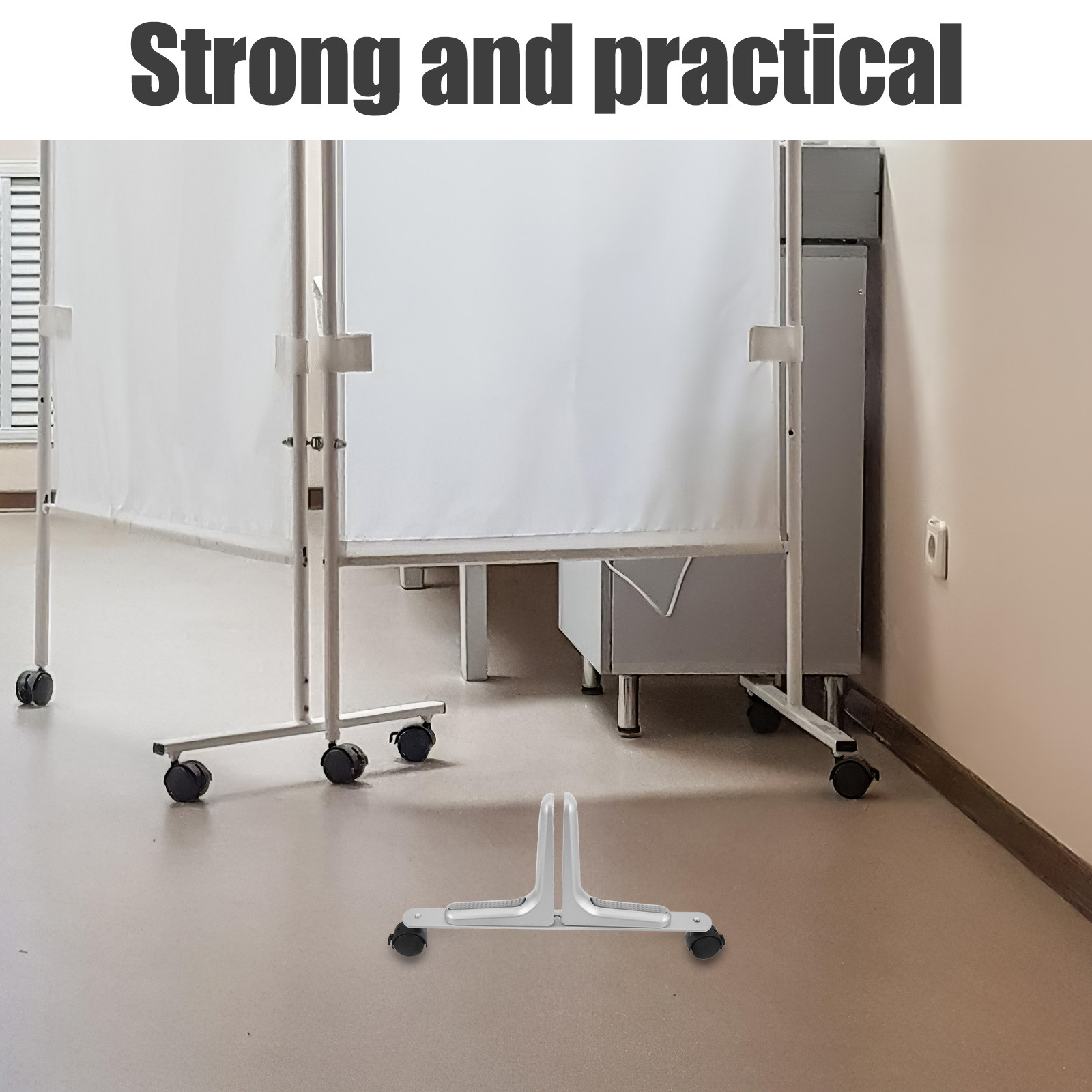 Zilverkleurige verplaatsbare w - Room Divider Screen recensie en prijs