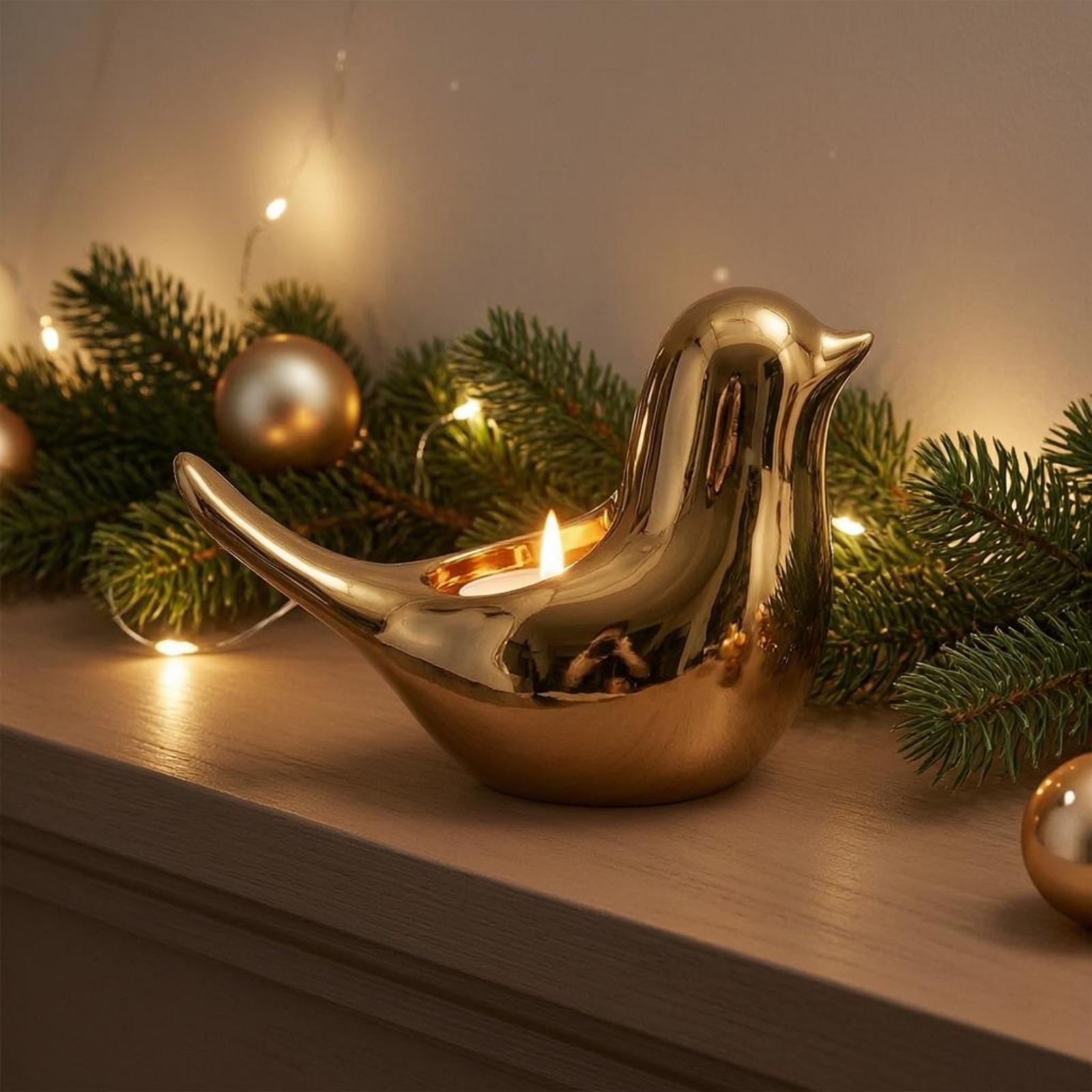 Vogelvormige kaarsenhouder Com - Home Decor Mirror recensie en prijs