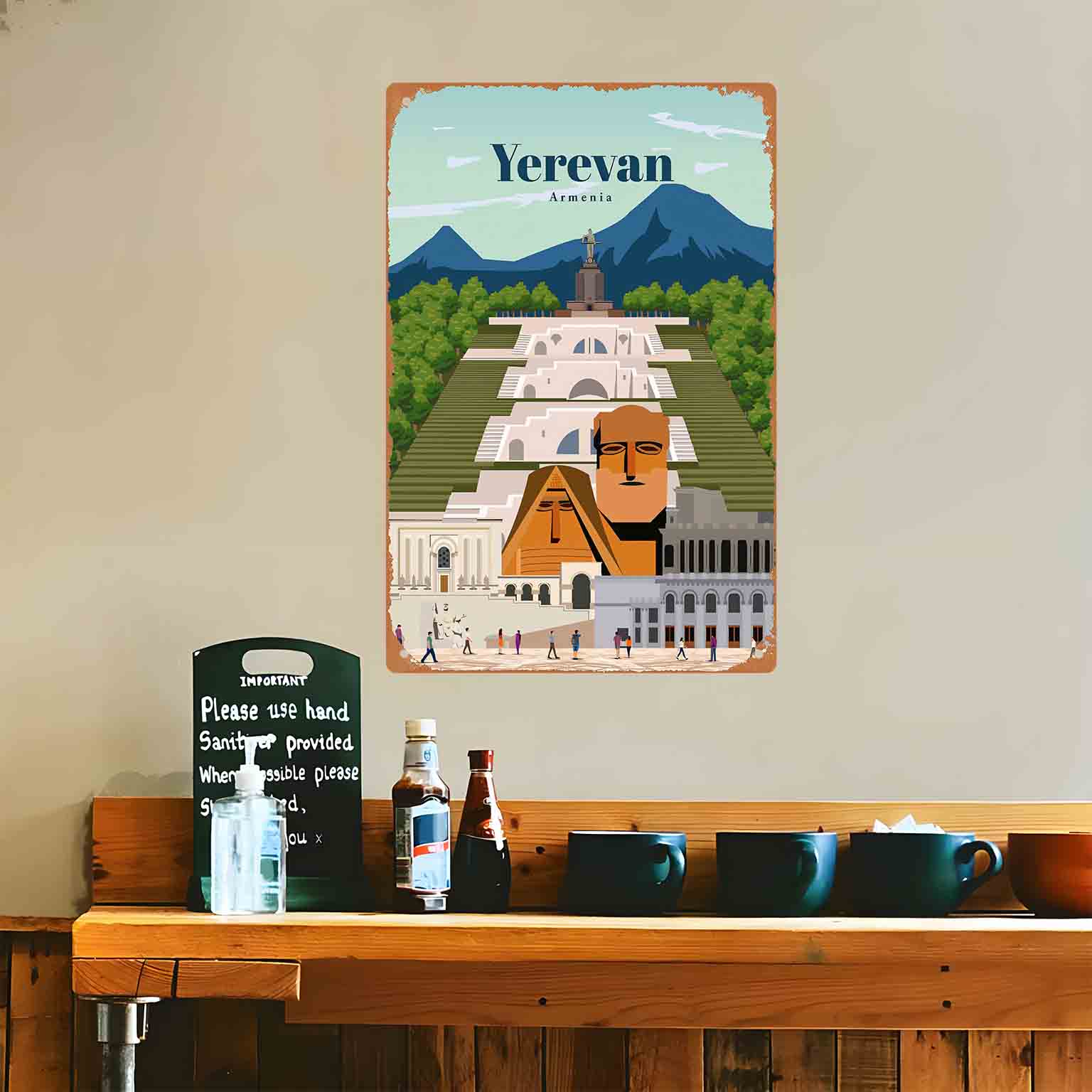 2D FLAT 1pc Yerevan Armenië St - Home Decor Yerevan recensie en prijs