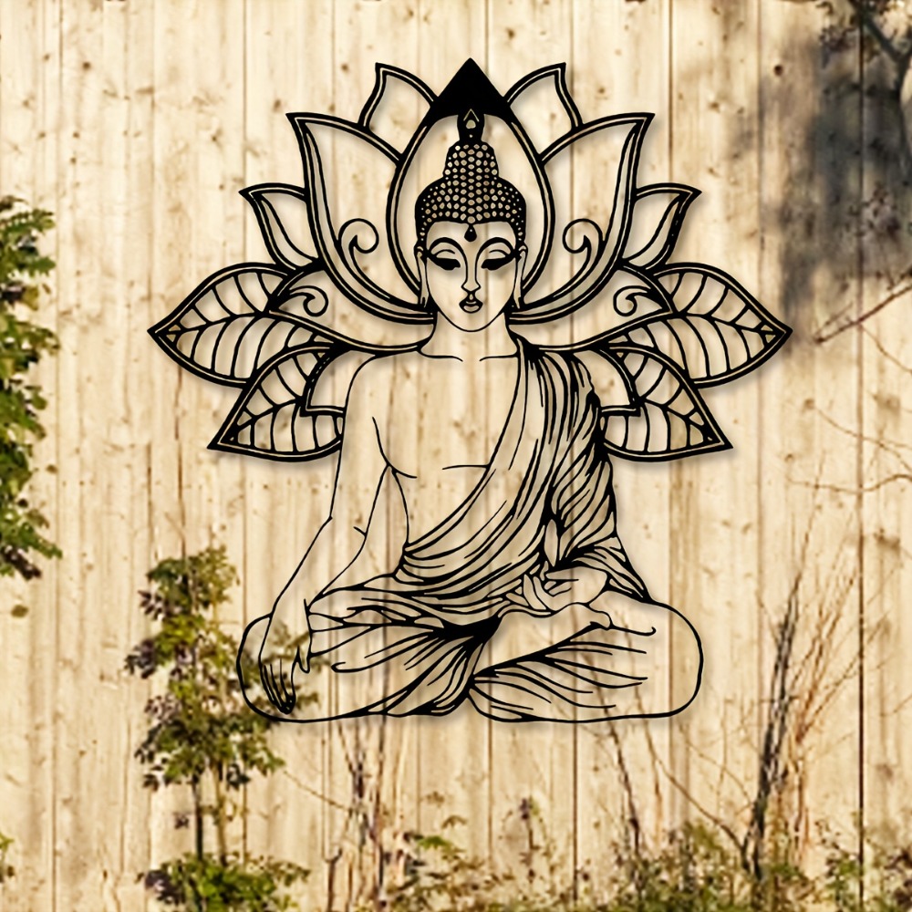 CIFBUY Lotus Boeddha Metalen W - Home Decor Yoga recensie en prijs