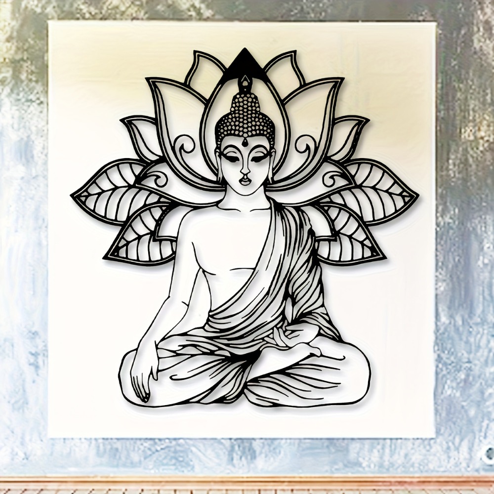 CIFBUY Lotus Boeddha Metalen W - Home Decor Yoga recensie en prijs