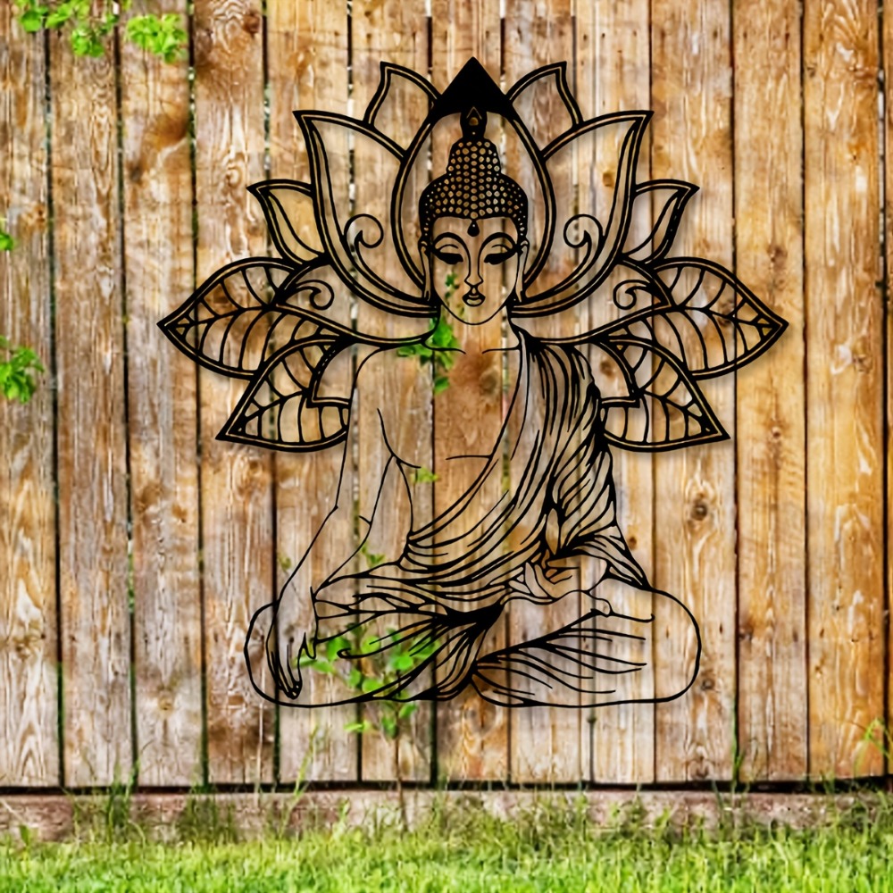 CIFBUY Lotus Boeddha Metalen W - Home Decor Yoga recensie en prijs
