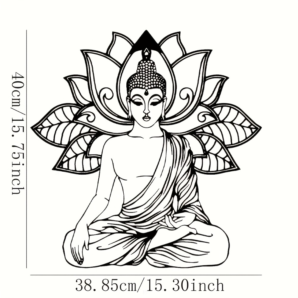 CIFBUY Lotus Boeddha Metalen W - Home Decor Yoga recensie en prijs
