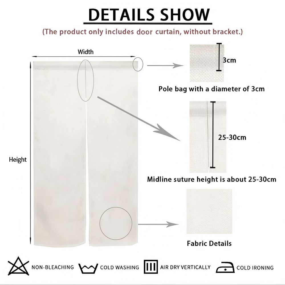 VIKAMA Deurkleed met aangepast - Room Divider Screen recensie en prijs
