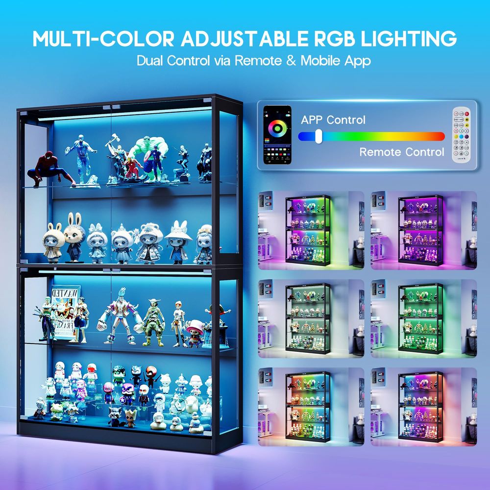 Kast met LED-lichtstrips, mode - Led Strip Lights recensie en prijs