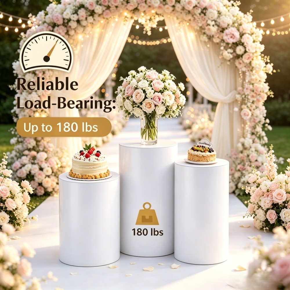 3/5 stuks witte cilindrische s - Home Decor For Wedding recensie en prijs