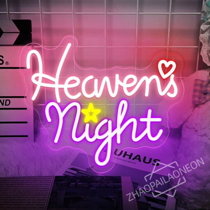 Heavens Night Neon Signs Game  - Home Decor Nearby recensie en prijs