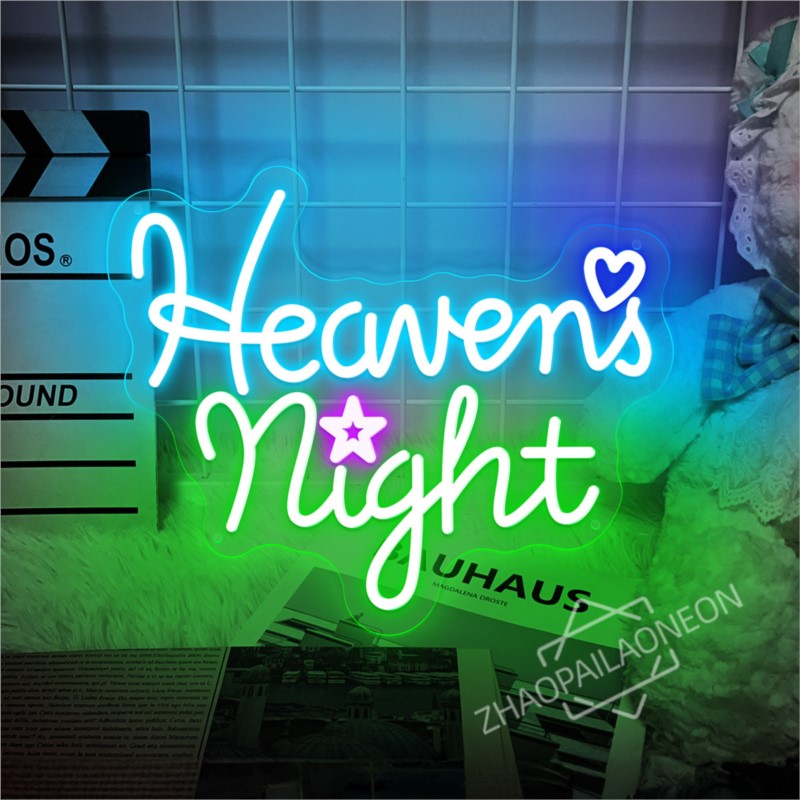 Heavens Night Neon Signs Game  - Home Decor Nearby recensie en prijs