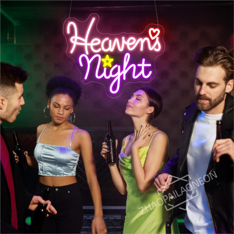 Heavens Night Neon Signs Game  - Home Decor Nearby recensie en prijs