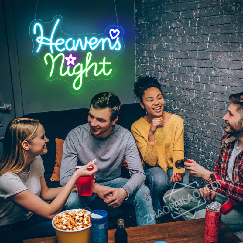 Heavens Night Neon Signs Game  - Home Decor Nearby recensie en prijs