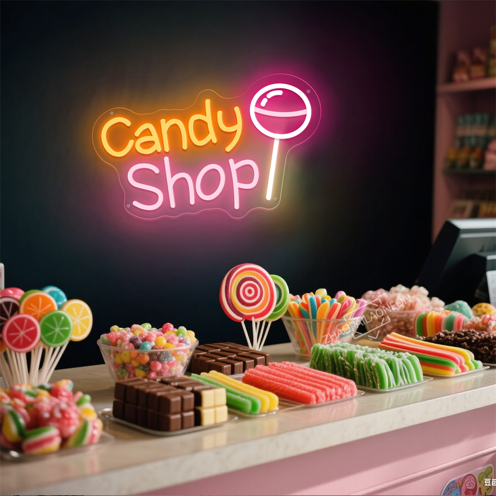 Candy Shop LED Neon Candy USB- - Home Decor Nearby recensie en prijs