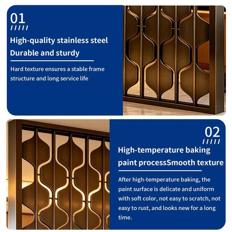 Modern design roestvrijstalen  - Room Divider Screen recensie en prijs