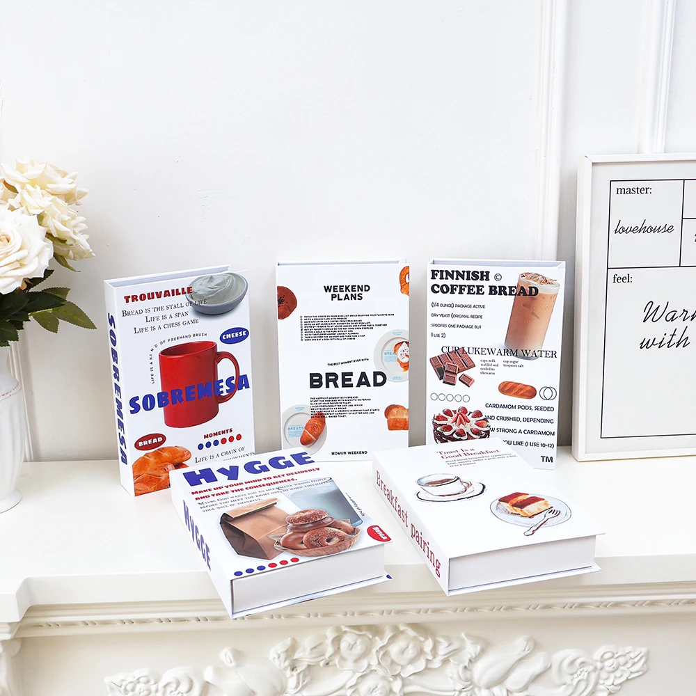 Food Fashion Nep Boeken Decor  - Home Decor Catalog recensie en prijs
