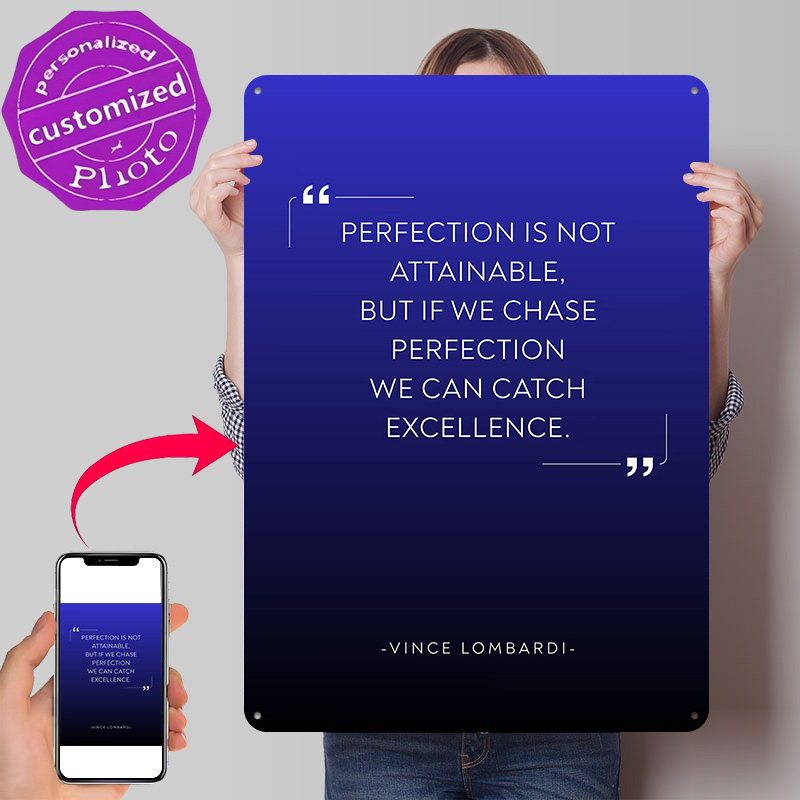 Vince Lombardi citaat over per - Home Decor Quotes On Wall recensie en prijs