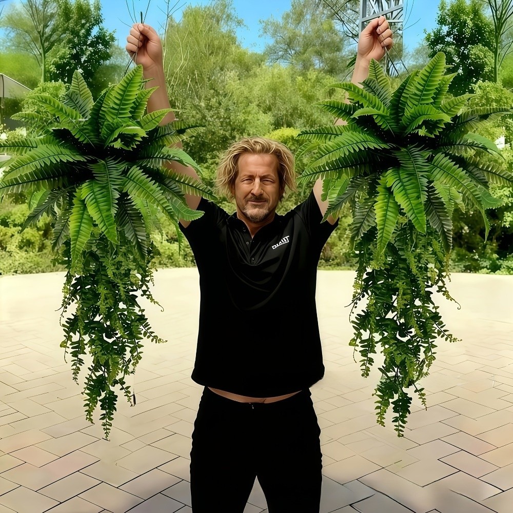 Kunstplantenranken van plastic - Rattan Plant Basket recensie en prijs
