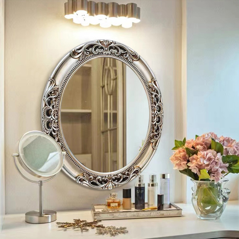 Europese ovale holle badkamers - Home Decor Mirror recensie en prijs