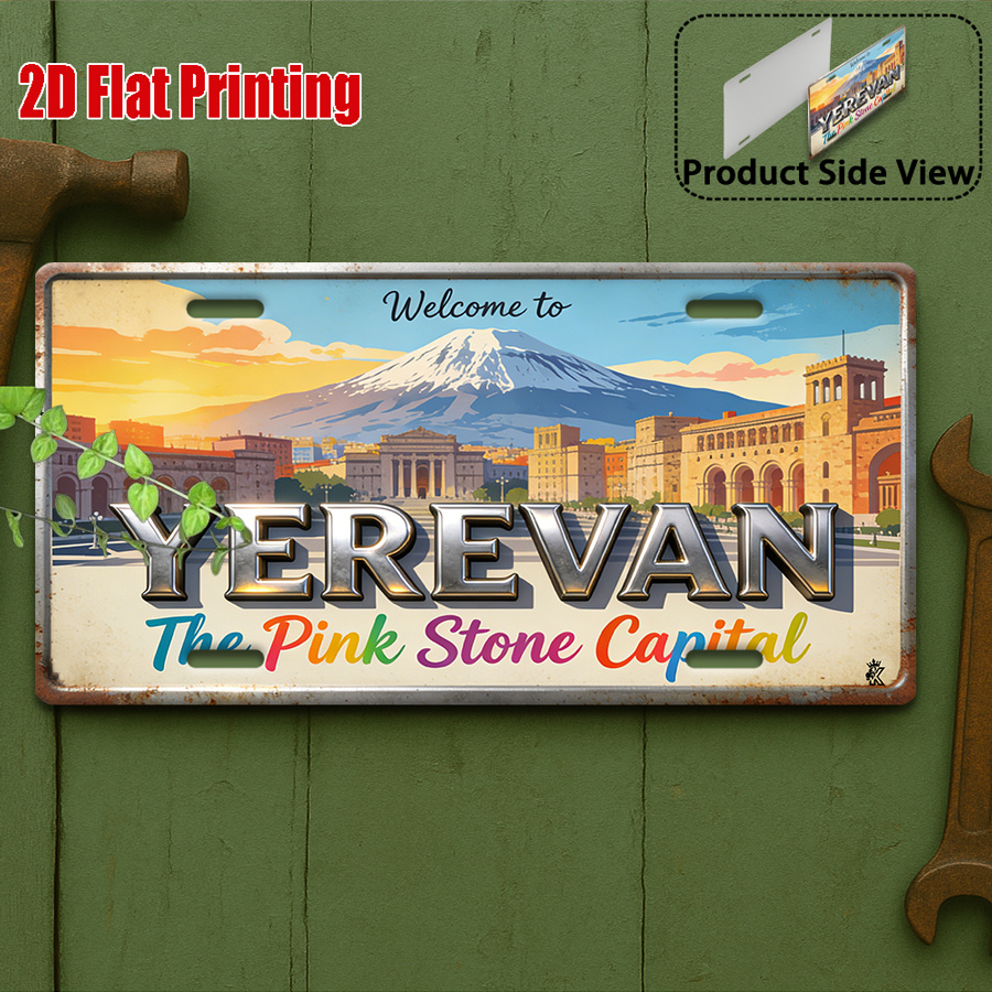 2D plat, 1 stuk WELKOM in YERE - Home Decor Yerevan recensie en prijs