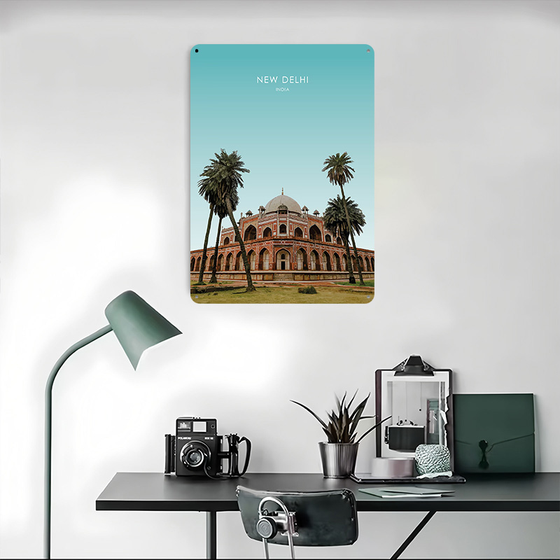 Nieuw Delhi India Kunstwerk 3D - Home Decor Delhi recensie en prijs
