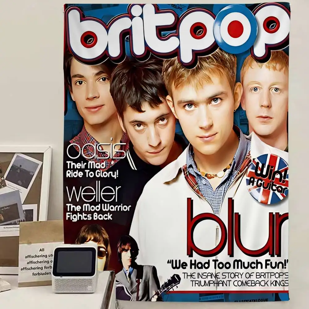 Band Musik Rapper Blur Anime T - Home Decor Hippie recensie en prijs