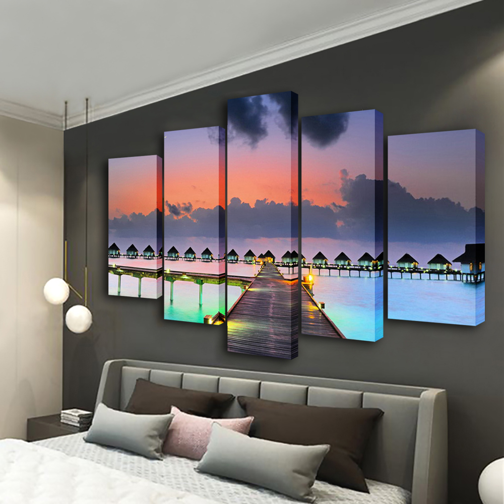 Muurkunst zonsondergang schild - Home Decor Mirror recensie en prijs