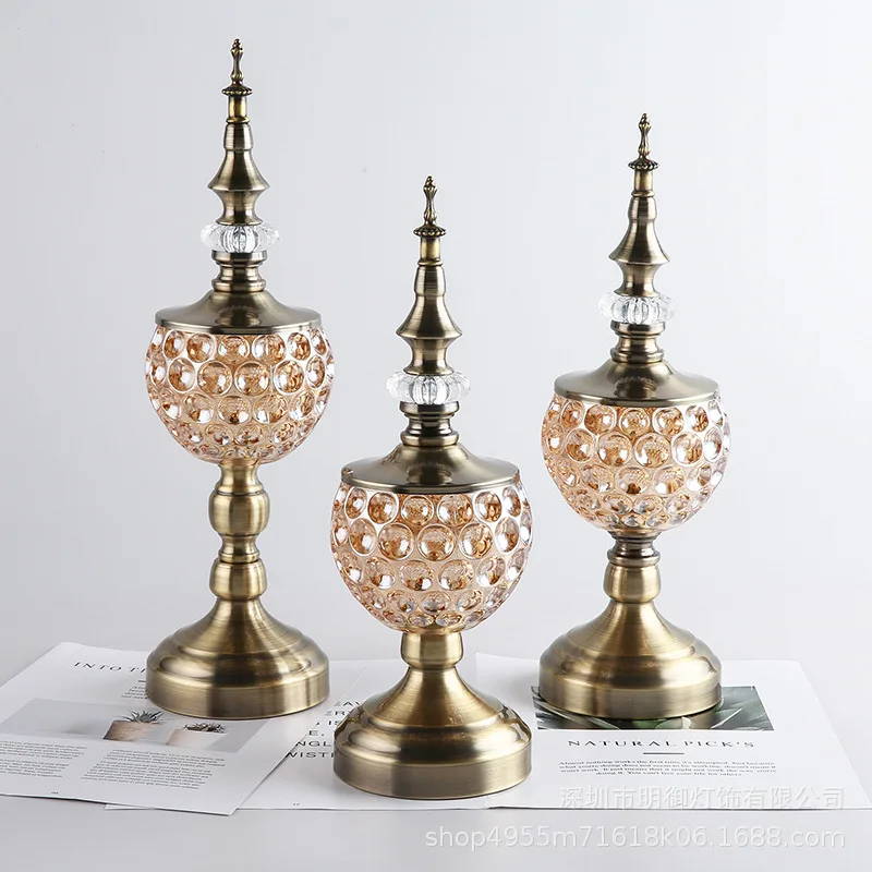Malaysia Glazen Metalen Snoepb - Home Decor Malaysia recensie en prijs